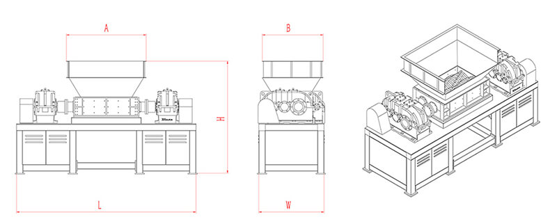 <a href='http://www.snowstop.com.cn/ssxl/1621.html' target='_blank'><span>壓塊撕碎機</span></a>結(jié)構(gòu)
